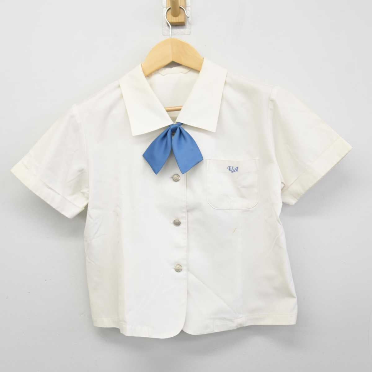 【中古】埼玉県 浦和明の星女子高等学校 女子制服 3点 (シャツ・スカート) sf046782