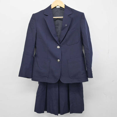 【中古】神奈川県 今宿中学校 女子制服 4点 (ブレザー・ベスト・スカート) sf046788