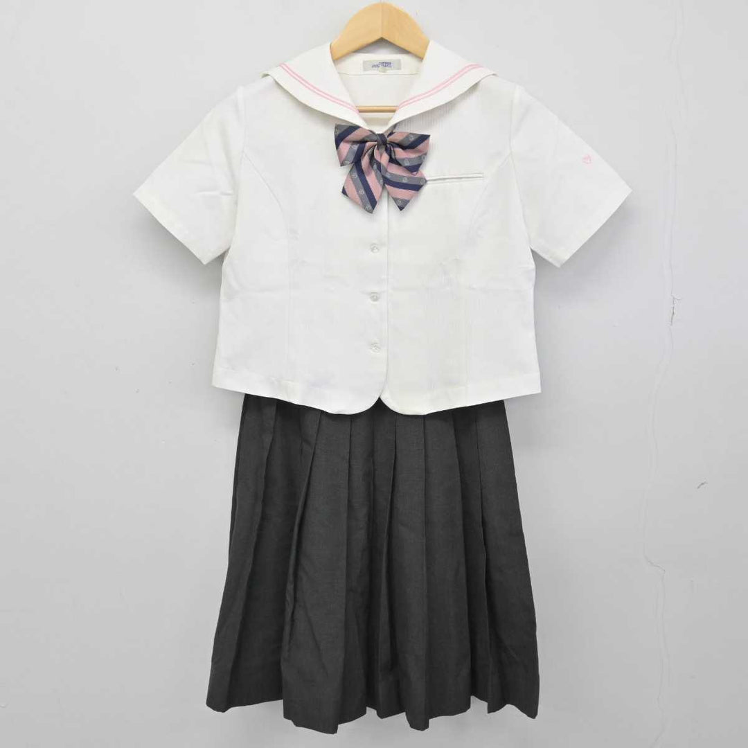 【中古】兵庫県 兵庫大学附属須磨ノ浦高等学校 女子制服 3点 (セーラー服・スカート) sf046793 | 中古制服通販パレイド