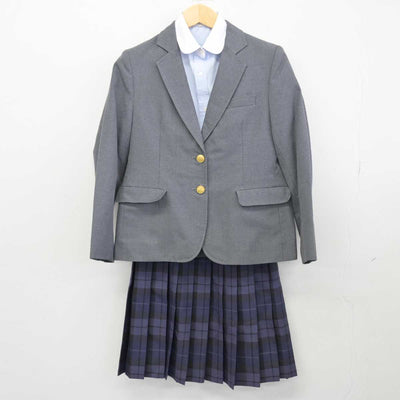 【中古】千葉県 昭和学院秀英高等学校 女子制服 3点 (ブレザー・シャツ・スカート) sf046808