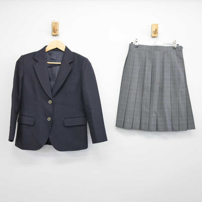 【中古】東京都 港特別支援学校 女子制服 2点 (ブレザー・スカート) sf046813