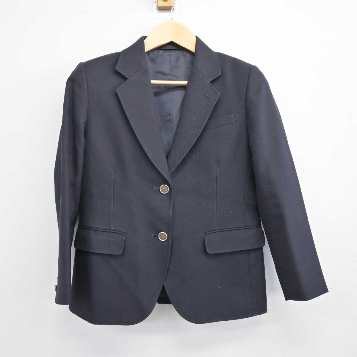 【中古】東京都 港特別支援学校 女子制服 2点 (ブレザー・スカート) sf046813