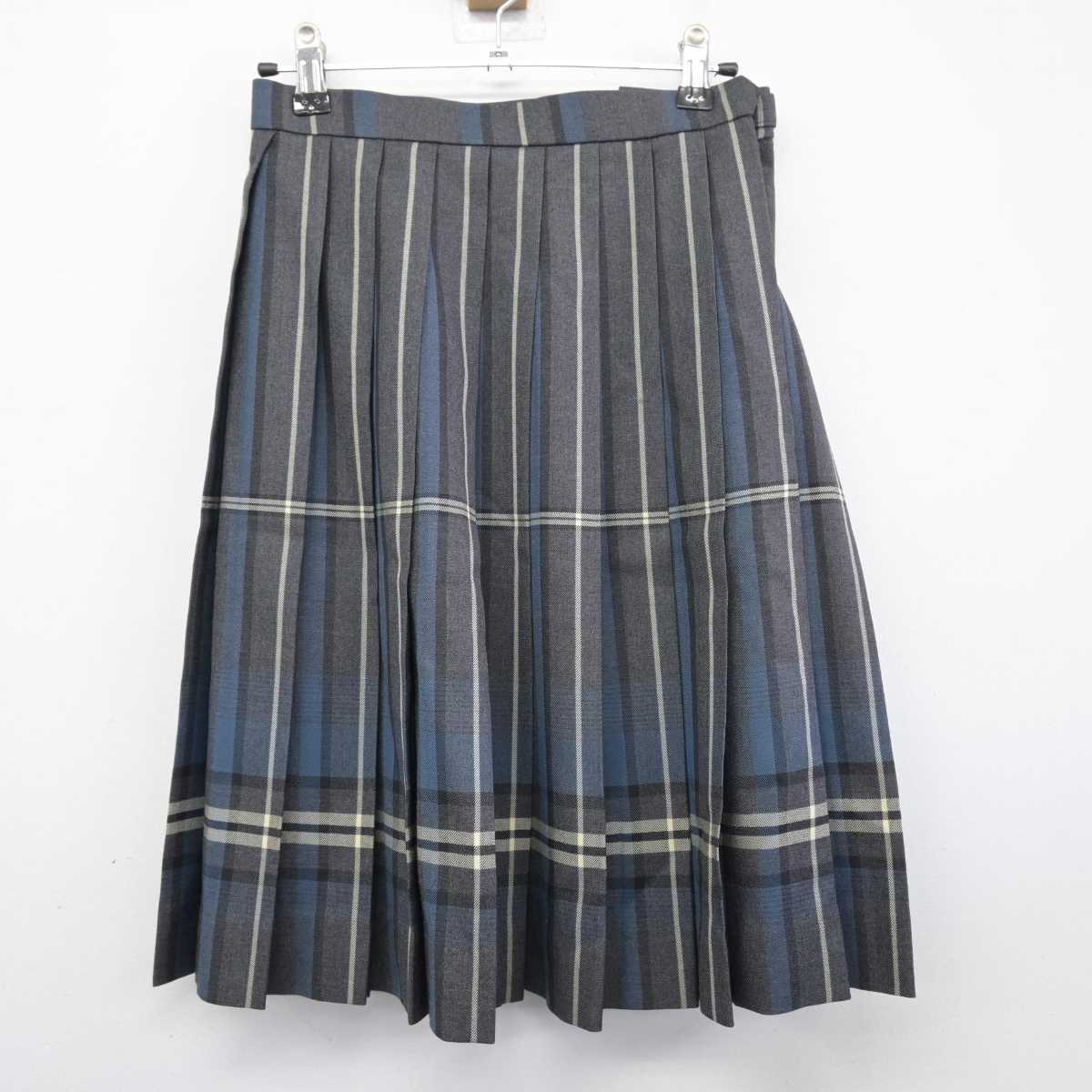 【中古】東京都 三田高等学校 女子制服 2点 (ブレザー・スカート) sf046814