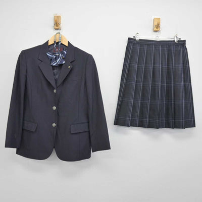 【中古】東京都 久留米西高等学校 女子制服 5点 (ブレザー・スカート) sf046824