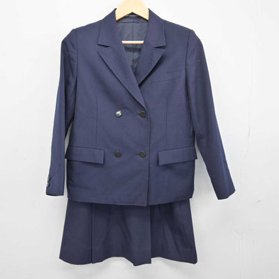 【中古】神奈川県 柏陽高等学校 女子制服 2点 (ブレザー・スカート) sf046834