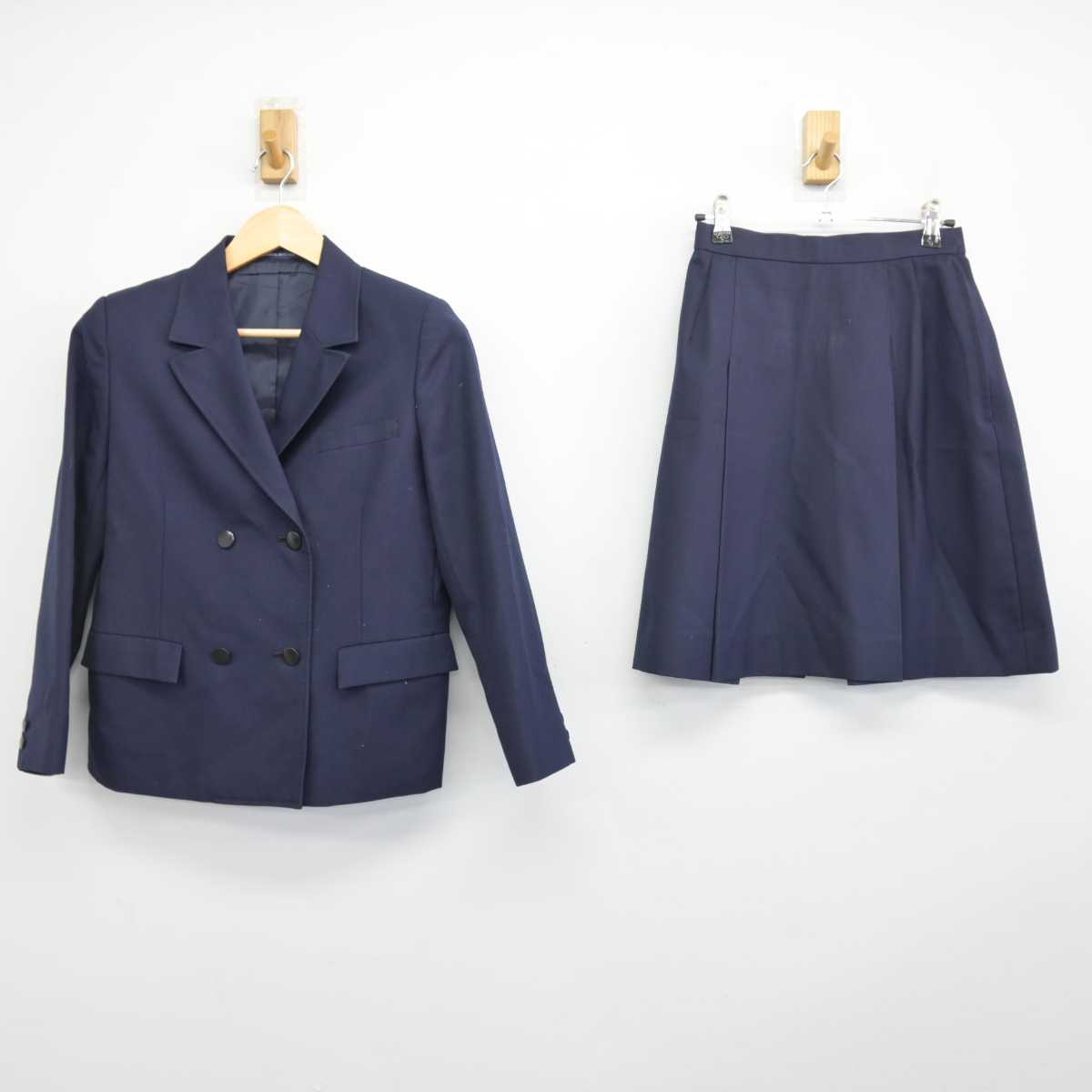 【中古】神奈川県 柏陽高等学校 女子制服 2点 (ブレザー・スカート) sf046834