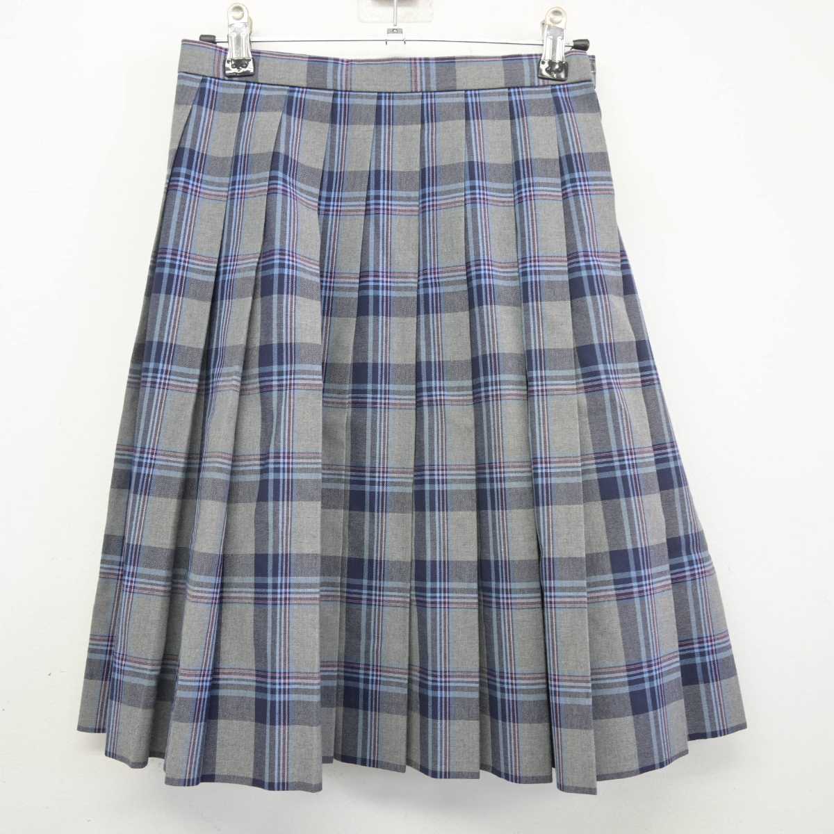 中古】茨城県 東洋大学附属牛久高等学校 女子制服 4点 (ニットベスト・シャツ・スカート) sf046838 | 中古制服通販パレイド