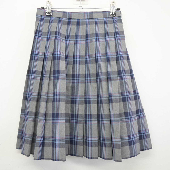 【中古】茨城県 東洋大学附属牛久高等学校 女子制服 4点 (ニットベスト・シャツ・スカート) sf046838 | 中古制服通販パレイド