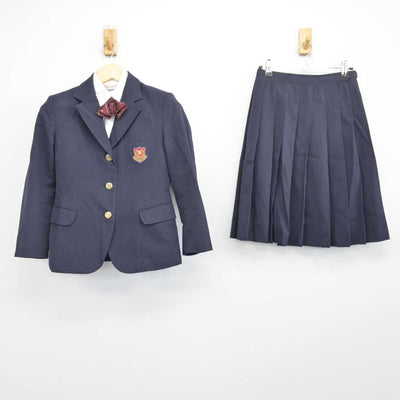 【中古】埼玉県 春日部共栄中学高等学校 女子制服 4点 (ブレザー・シャツ・スカート) sf046843