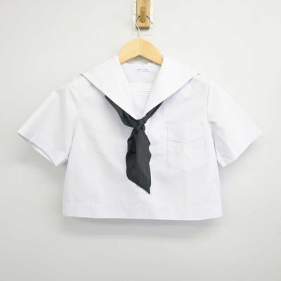 【中古】福岡県 筑紫女学園中学校 女子制服 3点 (セーラー服) sf046882