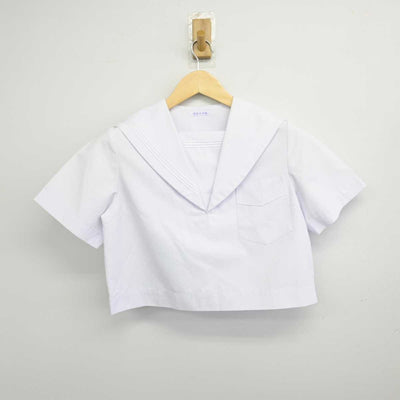 【中古】福岡県 筑紫女学園中学校 女子制服 3点 (セーラー服) sf046882