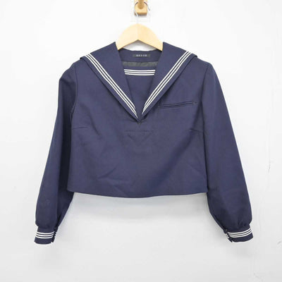 【中古】福岡県 筑紫女学園中学校 女子制服 1点 (セーラー服) sf046883