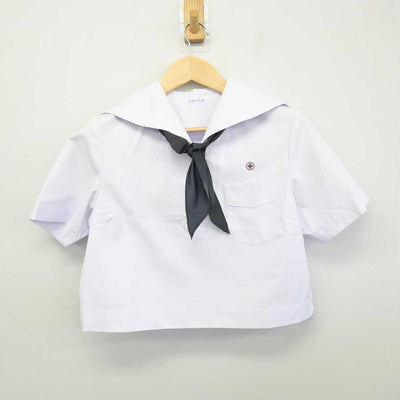 【中古】福岡県 筑紫女学園高等学校 女子制服 3点 (セーラー服・スカート) sf046885