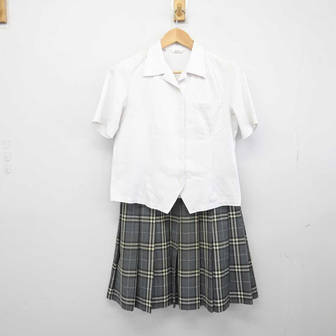 中古】福岡県 美萩野女子高等学校 女子制服 3点 (ニットベスト・シャツ・スカート) sf046896 | 中古制服通販パレイド