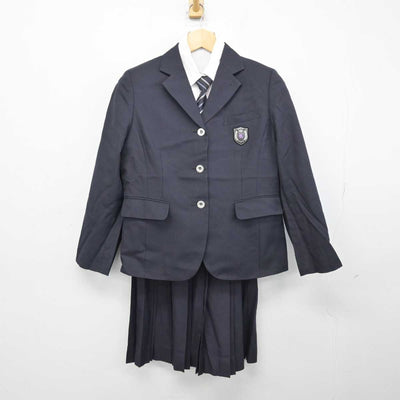 【中古】大阪府 金光藤蔭高等学校 女子制服 4点 (ブレザー・シャツ・スカート) sf046901