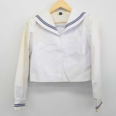 【中古】和歌山県 紀伊中学校 女子制服 2点 (セーラー服・スカート) sf046916