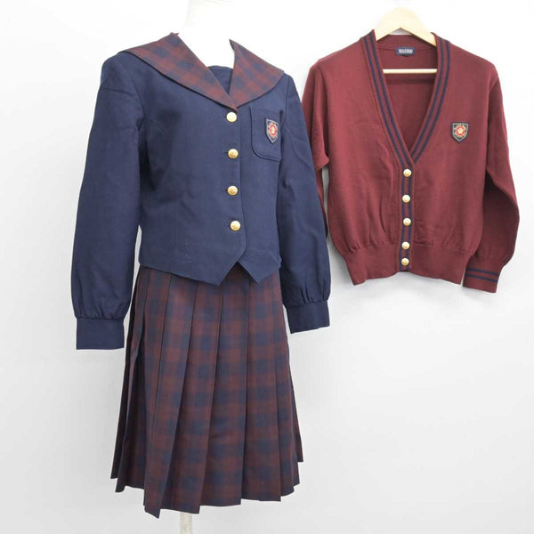 岡山県 就実高校 女子制服 セーラーブラウス セーラー服 夏服