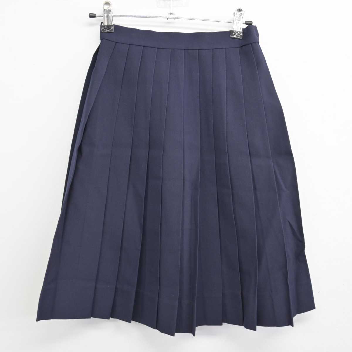 【中古】広島県 比治山女子高等学校 女子制服 4点 (セーラー服・スカート) sf046922