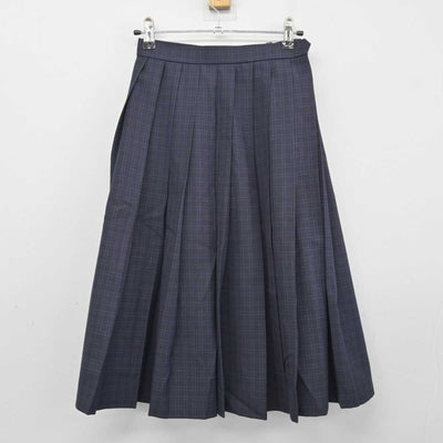 【中古】福岡県 福岡市内中学新標準服 女子制服 4点 (ブレザー・シャツ・スカート) sf046925