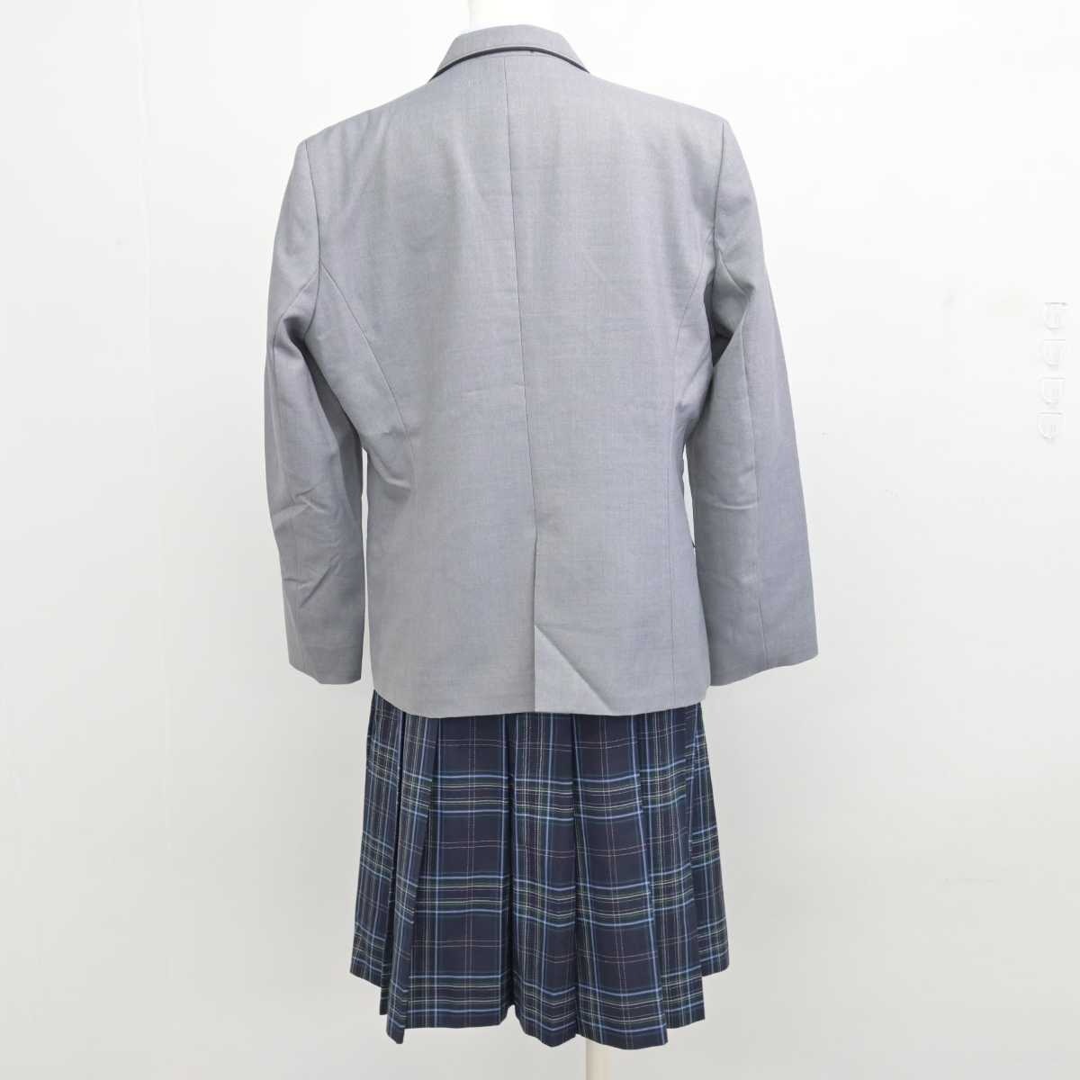 【中古】愛媛県 新田高等学校 女子制服 4点 (ブレザー・シャツ・スカート) sf046927