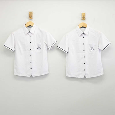 【中古】愛媛県 新田高等学校 女子制服 2点 (シャツ) sf046930