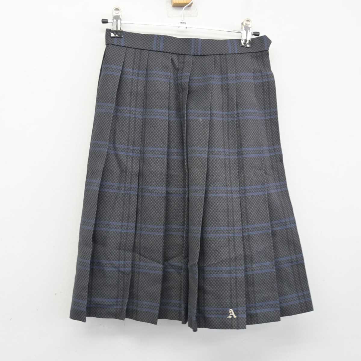 【中古】大阪府 旭高等学校 女子制服 5点 (ブレザー・ニット・シャツ・スカート) sf046934