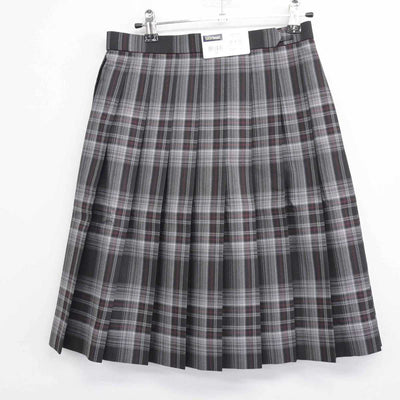 【中古】東京都 足立西高等学校 女子制服 2点 (ニット・スカート) sf046940