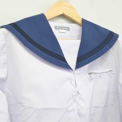 【中古】静岡県 浜松日体中学校高等学校 女子制服 1点 (セーラー服) sf046948