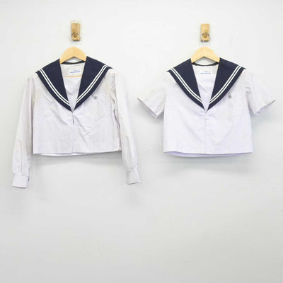 【中古】愛知県 中村高等学校 女子制服 2点 (セーラー服・セーラー服) sf046952