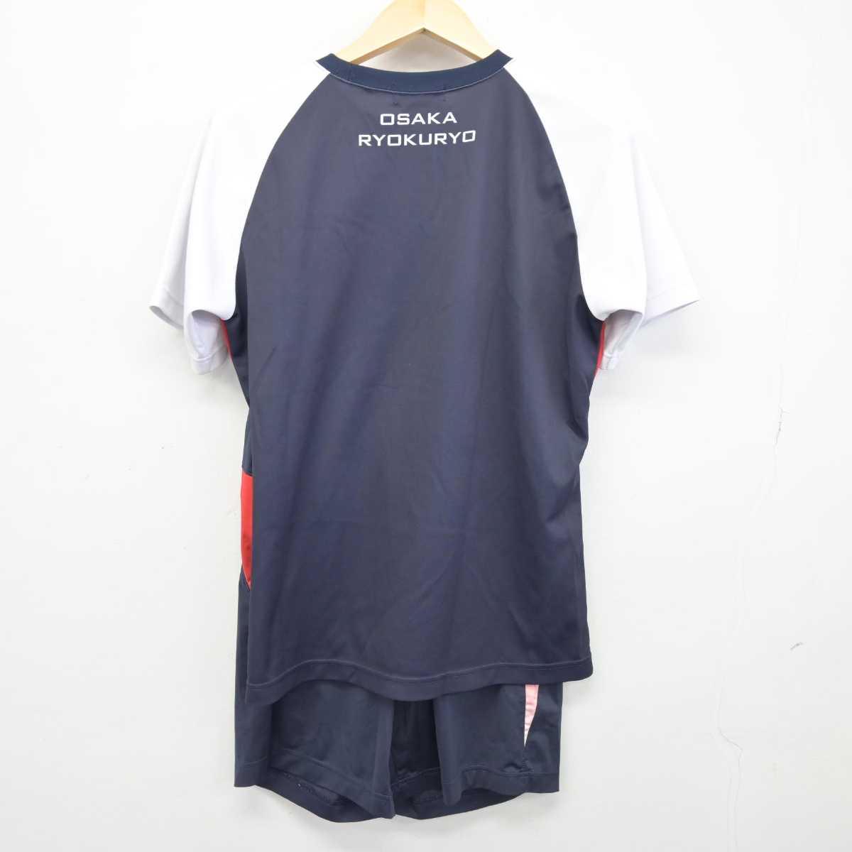 【中古】大阪府 大阪緑涼高等学校 女子制服 2点 (体操服 上・体操服 下) sf046957