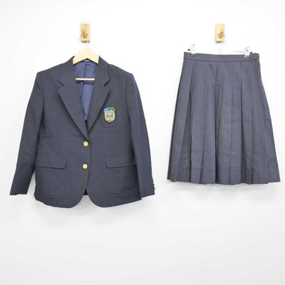 【中古】大阪府 我孫子中学校 女子制服 3点 (ブレザー・スカート) sf046958