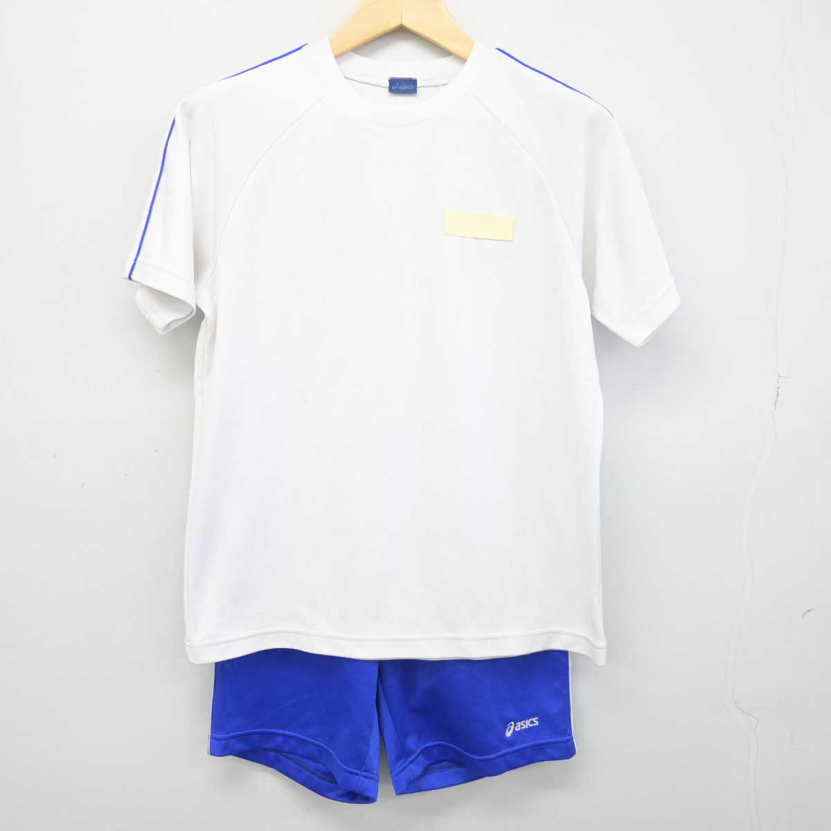 【中古】大阪府 我孫子中学校 女子制服 2点 (体操服 上・体操服 下) sf046960