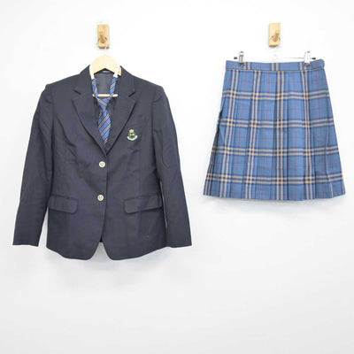 【中古】東京都 江東服飾高等専修学校 女子制服 3点 (ブレザー・スカート) sf046961