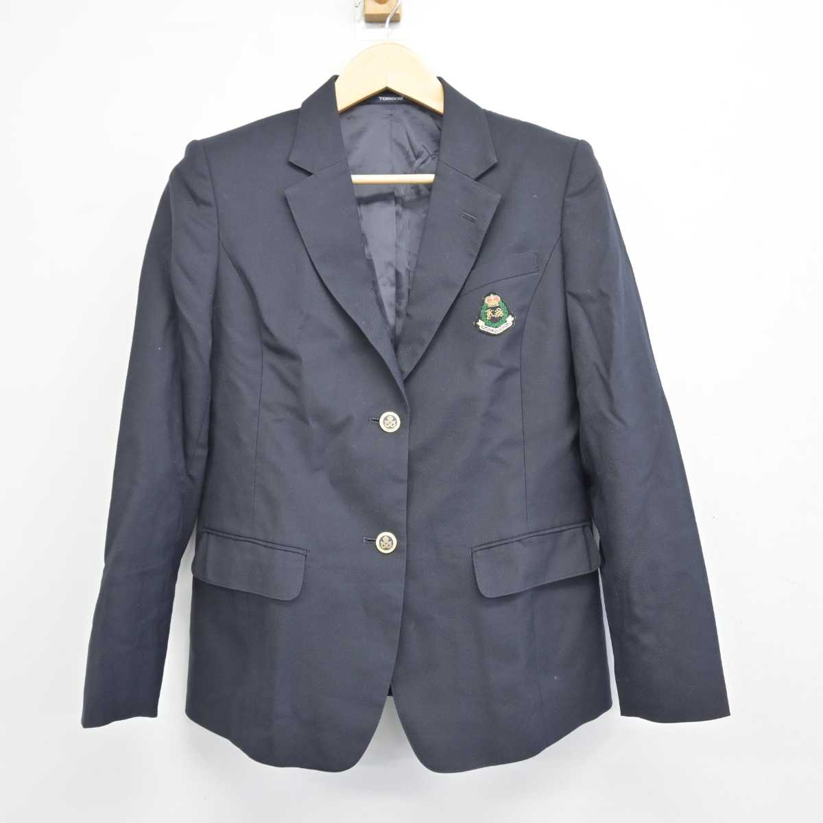 【中古】東京都 江東服飾高等専修学校 女子制服 3点 (ブレザー・スカート) sf046961