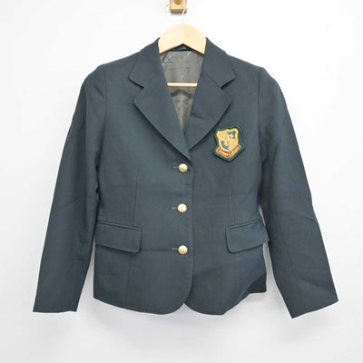 【中古】福岡県 西南学院高等学校 女子制服 3点 (ブレザー・スカート) sf046977