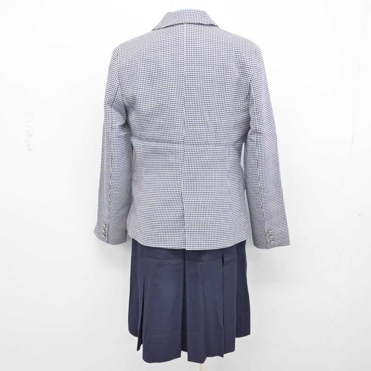 【中古】長崎県 聖和女子学院高等学校 女子制服 6点 (ブレザー・シャツ・ジャンパースカート) sf046996