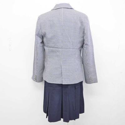 【中古】長崎県 聖和女子学院高等学校 女子制服 6点 (ブレザー・シャツ・ジャンパースカート) sf046996