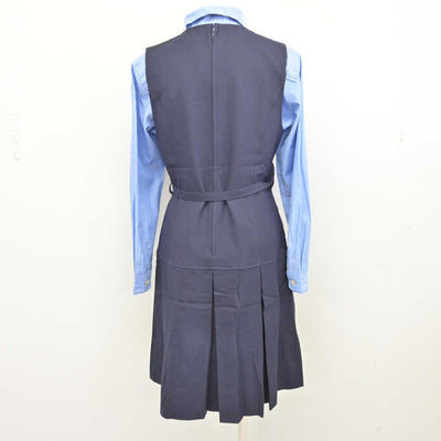 【中古】長崎県 聖和女子学院高等学校 女子制服 6点 (ブレザー・シャツ・ジャンパースカート) sf046996