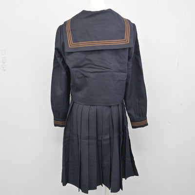 【中古】東京都 関東国際高等学校 女子制服 3点 (セーラー服・スカート) sf046998