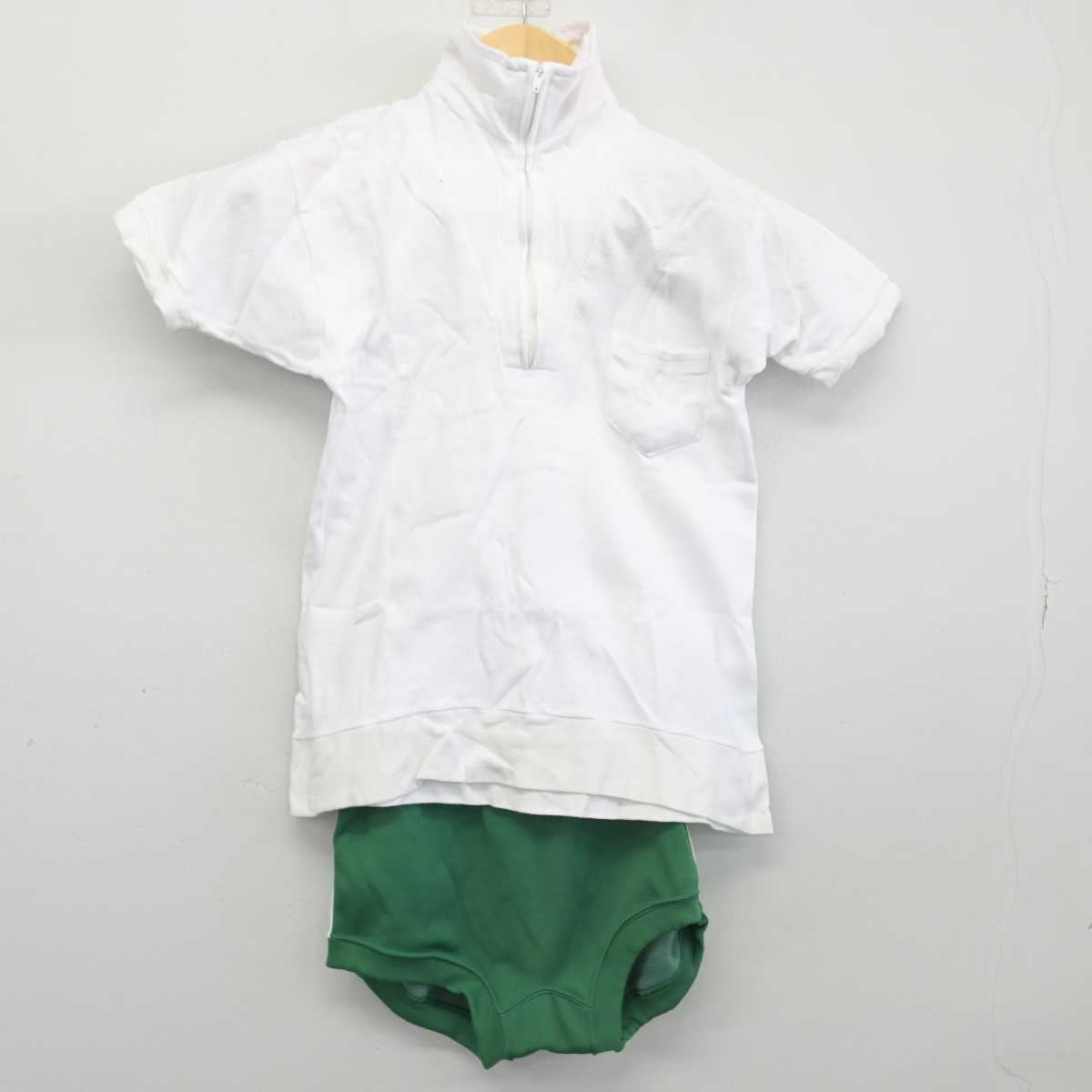 【中古】 学校名不明 女子制服 2点 (体操服 上・体操服 下) sf047002