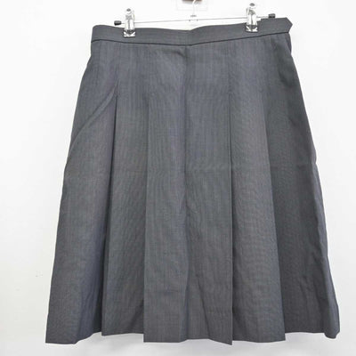 【中古】兵庫県 伊丹北高等学校 女子制服 2点 (ニット・スカート) sf047004