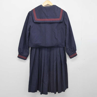 【中古】福岡県 横代中学校/旧制服 女子制服 3点 (セーラー服・ジャンパースカート) sf047007