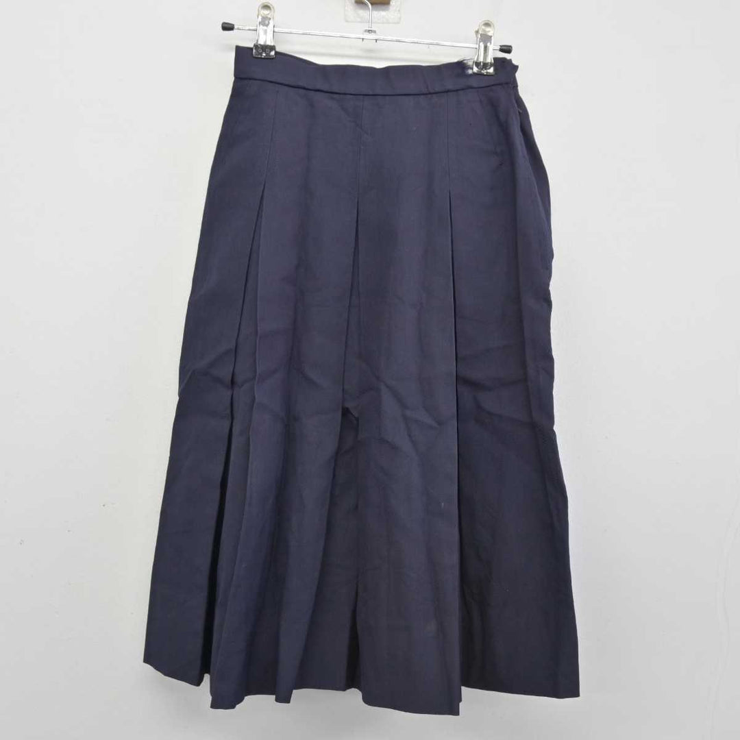 校倉 中古】東京都 岩倉高等学校 女子制服 5点 (ブレザー・ニット