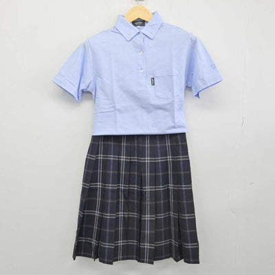 【中古】東京都 品川翔英高等学校 女子制服 2点 (シャツ・スカート) sf047013