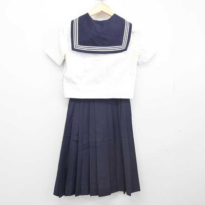 【中古】東京都 東京女学館高等学校 女子制服 3点 (ニット・セーラー服・スカート) sf047019