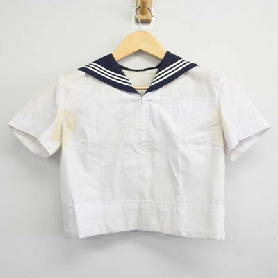 【中古】東京都 東京女学館高等学校 女子制服 3点 (ニット・セーラー服・スカート) sf047019