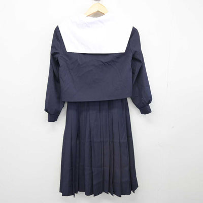 【中古】愛知県 菊井中学校 女子制服 3点 (ニット・セーラー服・スカート) sf047025