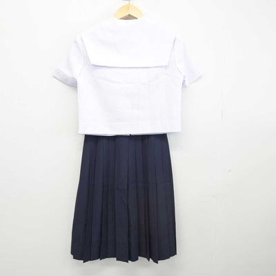 【中古】愛知県 菊井中学校 女子制服 4点 (セーラー服・スカート) sf047026