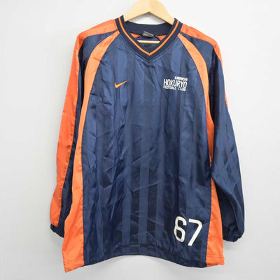 【中古】兵庫県 川西北陵高等学校/サッカー部 男子制服 2点 (部活ユニフォーム 上・部活ユニフォーム 上) sf047038