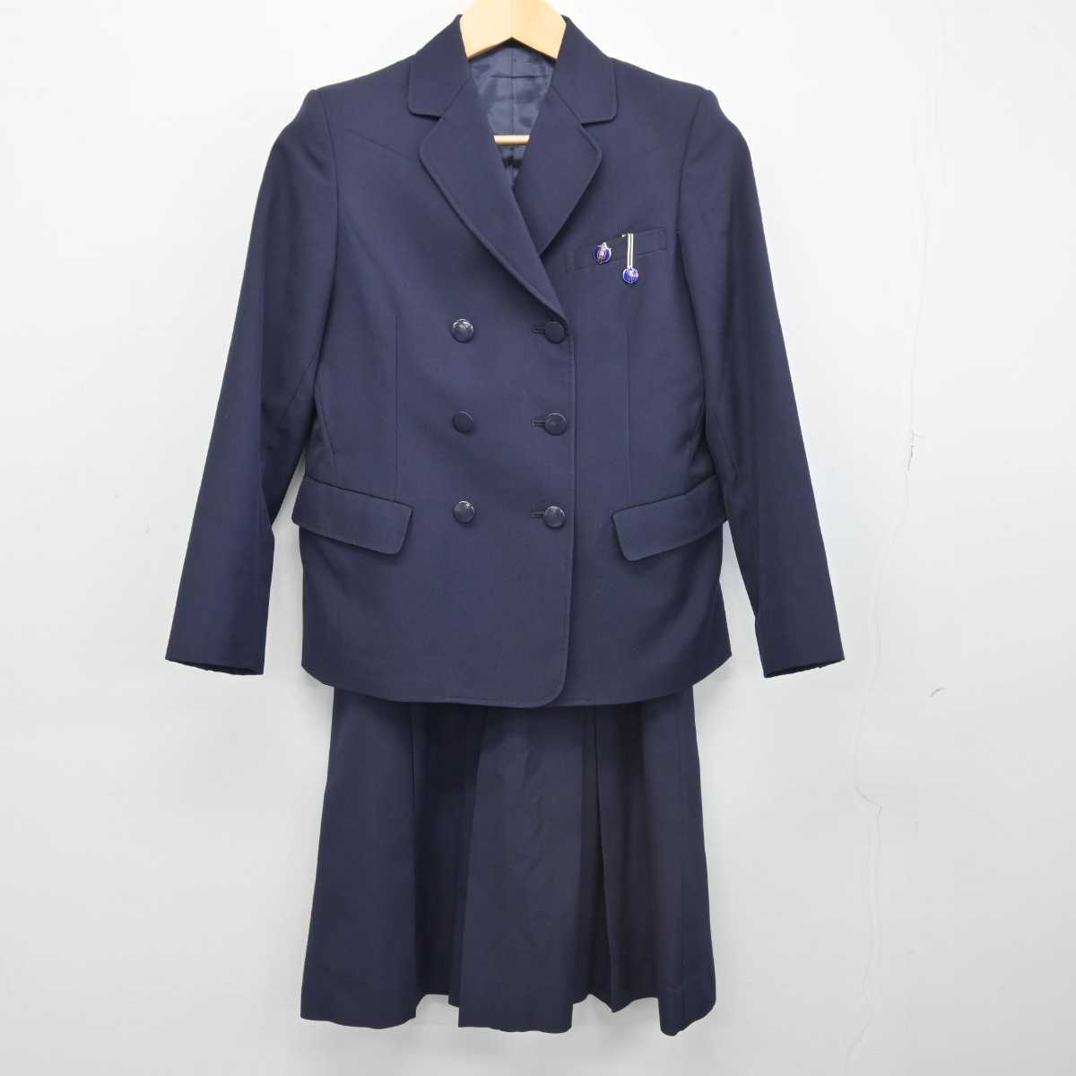 【中古】埼玉県 越谷北高等学校 女子制服 3点 (ブレザー・スカート・スカート) sf047041